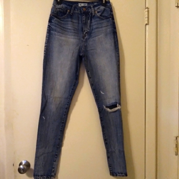 ReWash Super High Rise Skinny Jeans Size 26 - Picture 15 of 15